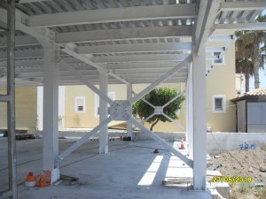 ΒΡΕΦΟΝΗΠΙΑΓΩΓΙΚΟΣ ΣΤΑΘΜΟΣ ΜΕ ΣΥΜΜΙΚΤΗ ΚΑΤΑΣΚΕΥΗ 640m2 ΜΕ ΣΤΕΓΑΣΤΡΑ 139m2