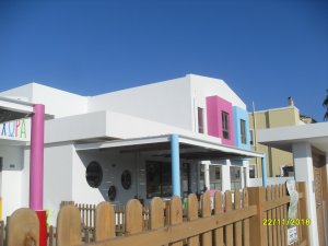 ΒΡΕΦΟΝΗΠΙΑΓΩΓΙΚΟΣ ΣΤΑΘΜΟΣ ΜΕ ΣΥΜΜΙΚΤΗ ΚΑΤΑΣΚΕΥΗ 640m2 ΜΕ ΣΤΕΓΑΣΤΡΑ 139m2